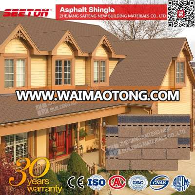 Desert Tan 3 tab roofing shingles wall tiles asphalt roofing materials