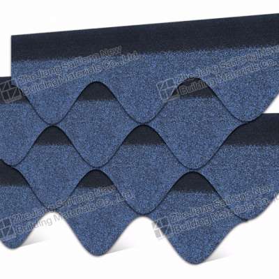 Ocean Blue factory direct roofing shingles Water Bungalow Glass tile