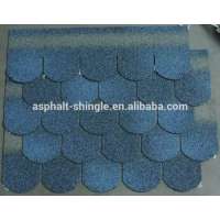 Flexible Waterproofing Sheet , Blue Fish Scale Mosaic Roof Tile